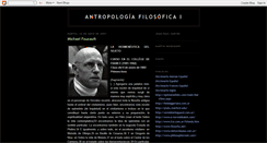 Desktop Screenshot of antropologiafilosoficauno.blogspot.com