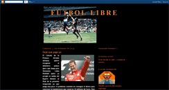 Desktop Screenshot of futbolibre.blogspot.com