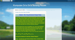 Desktop Screenshot of doa-rizqi.blogspot.com