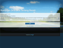Tablet Screenshot of doa-rizqi.blogspot.com