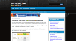 Desktop Screenshot of butrezpector.blogspot.com