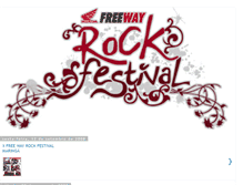 Tablet Screenshot of freewayrockfestival.blogspot.com
