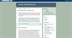 Desktop Screenshot of mrskinhackedpasswords.blogspot.com