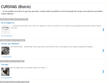 Tablet Screenshot of cursivas.blogspot.com