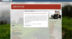 Desktop Screenshot of jobs-on-line.blogspot.com