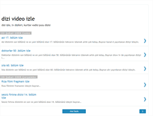Tablet Screenshot of dizi-video-izle.blogspot.com