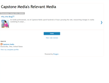 Tablet Screenshot of capstonemediarelevantmedia.blogspot.com