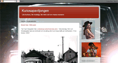 Desktop Screenshot of kuriosapaviljongen.blogspot.com