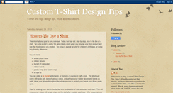 Desktop Screenshot of customdesignshirts.blogspot.com