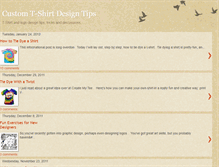 Tablet Screenshot of customdesignshirts.blogspot.com