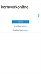 Mobile Screenshot of kornworkonline.blogspot.com