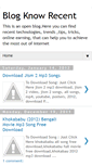 Mobile Screenshot of blogknowrecent.blogspot.com