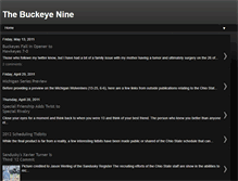 Tablet Screenshot of buckeyenine.blogspot.com