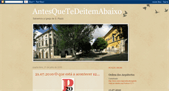 Desktop Screenshot of antesquetedeitemabaixo.blogspot.com