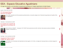 Tablet Screenshot of espacioeducativoagustiniano.blogspot.com