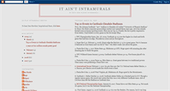 Desktop Screenshot of itaintintramurals.blogspot.com