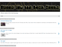 Tablet Screenshot of dannyandthelostsouls.blogspot.com