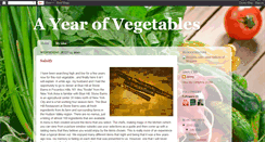 Desktop Screenshot of 365vegetables.blogspot.com