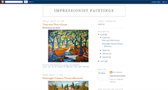Desktop Screenshot of impressionistpainter.blogspot.com