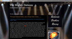 Desktop Screenshot of mightydatsuns.blogspot.com