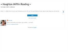 Tablet Screenshot of houghtonmifflinreading2003-ca.blogspot.com