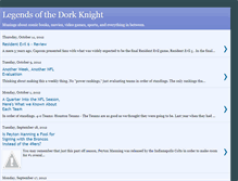 Tablet Screenshot of dorkknighttales.blogspot.com