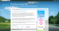 Desktop Screenshot of photobooktips.blogspot.com