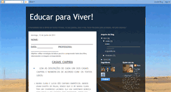 Desktop Screenshot of nara-educarparaviver.blogspot.com