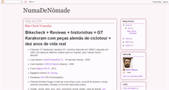 Desktop Screenshot of numadenomade.blogspot.com