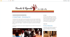 Desktop Screenshot of hands4uganda.blogspot.com