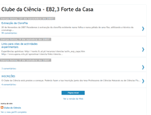 Tablet Screenshot of clubecienciaeb23forte.blogspot.com