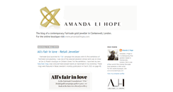 Desktop Screenshot of amandalihope.blogspot.com