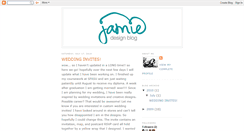 Desktop Screenshot of jamiegoodrichdesign.blogspot.com