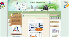 Desktop Screenshot of kogapsportcentre.blogspot.com