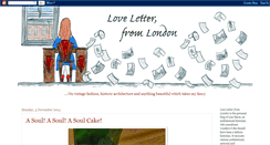 Desktop Screenshot of loveletterfromlondon.blogspot.com