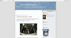 Desktop Screenshot of cultimate.blogspot.com