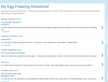 Tablet Screenshot of freezerdreams.blogspot.com
