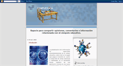 Desktop Screenshot of compueducamcyte.blogspot.com