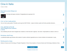 Tablet Screenshot of cina-in-italia.blogspot.com