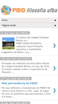 Mobile Screenshot of filosofiapibidufba.blogspot.com