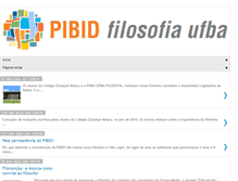 Tablet Screenshot of filosofiapibidufba.blogspot.com