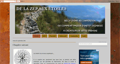 Desktop Screenshot of delazepauxetoiles.blogspot.com