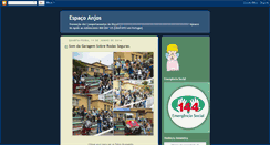 Desktop Screenshot of espacoanjos.blogspot.com