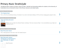 Tablet Screenshot of primarymusicstrath.blogspot.com