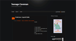 Desktop Screenshot of iwasateenagecaveman.blogspot.com