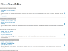 Tablet Screenshot of elternnews.blogspot.com