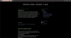 Desktop Screenshot of cristian-trucosdejuegoscristian.blogspot.com