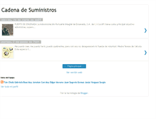 Tablet Screenshot of cadenadesuministross.blogspot.com