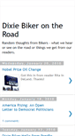 Mobile Screenshot of dixiebiker.blogspot.com