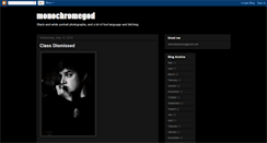 Desktop Screenshot of monochromegod.blogspot.com